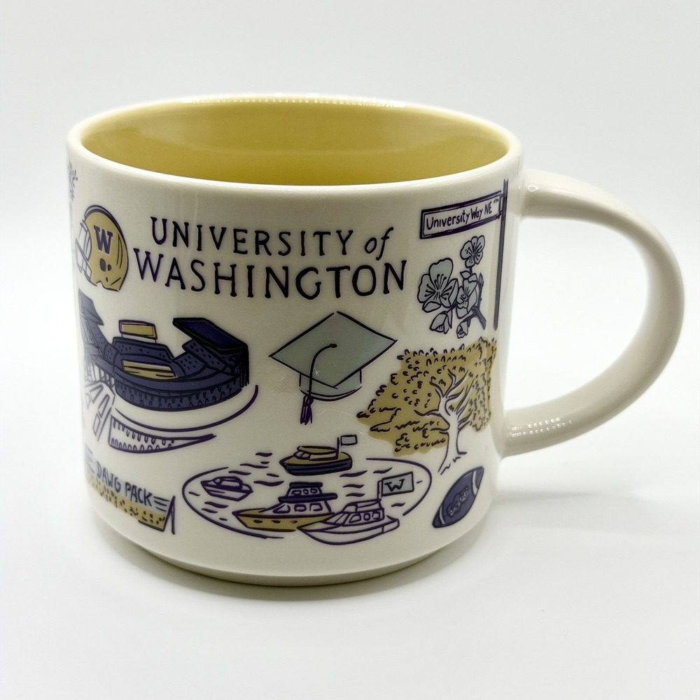 2022 Starbucks Been There Series Campus Collection University of Washington Mug